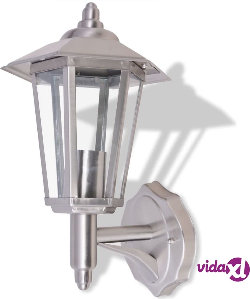 vidaXL Ulkotilan Seinälyhty Ruostumaton Teräs vidaXL Ulkotilan Seinälyhty Ruostumaton Teräs