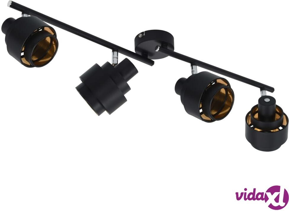 vidaXL 4-suuntainen spottivalo musta E14 vidaXL 4-suuntainen spottivalo musta E14
