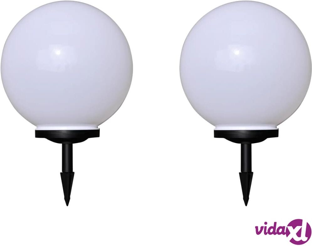 vidaXL Ulkolamput polulle 2 kpl LED 50 cm maapiikillä vidaXL Ulkolamput polulle 2 kpl LED 50 cm maapiikillä