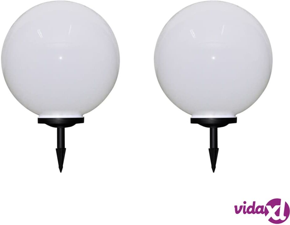 vidaXL Ulkolamput polulle 2 kpl LED 50 cm maapiikillä vidaXL Ulkolamput polulle 2 kpl LED 50 cm maapiikillä
