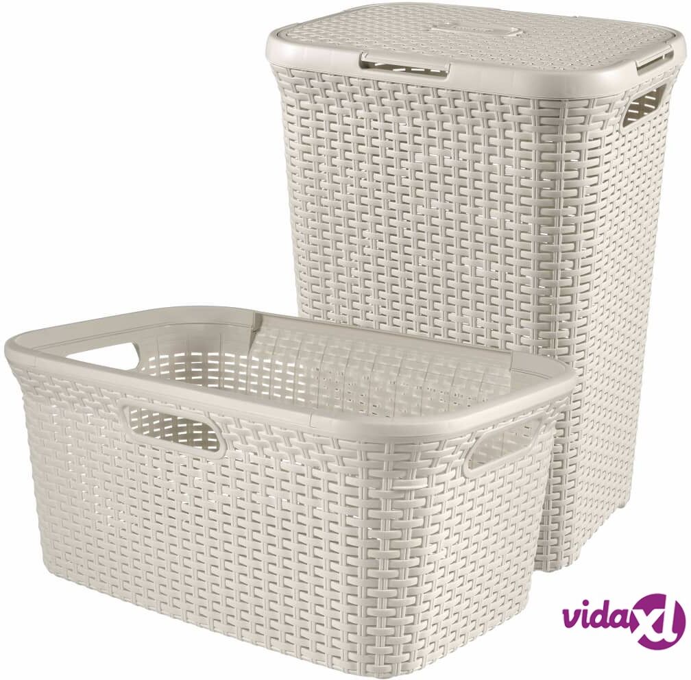 Curver Style pyykkikorit valkoinen 105 l 240657 Curver Style pyykkikorit valkoinen 105 l 240657