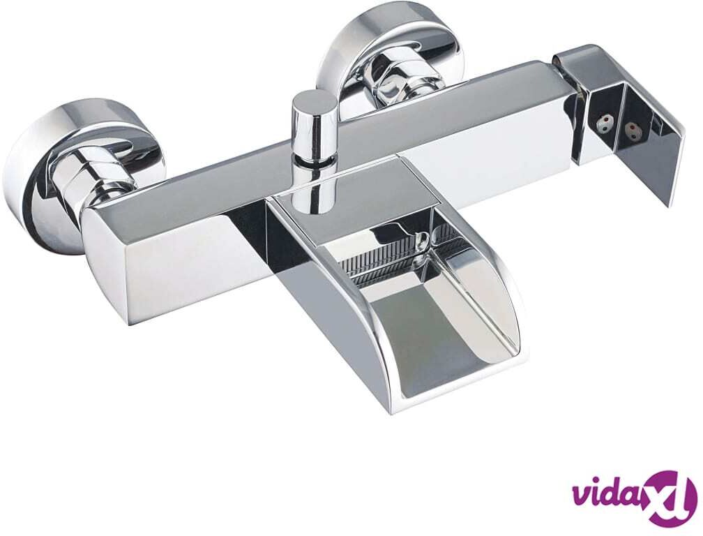 SCHÜTTE Kylpyhuoneen hana vesiputousnokalla IDROVIA kromi SCHÜTTE Kylpyhuoneen hana vesiputousnokalla IDROVIA kromi