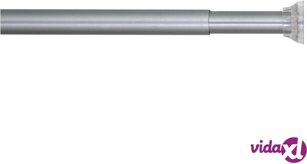 Sealskin Teleskooppivartinen suihkuverhon tanko 115 cm mattaharmaa Sealskin Teleskooppivartinen suihkuverhon tanko 115 cm mattaharmaa