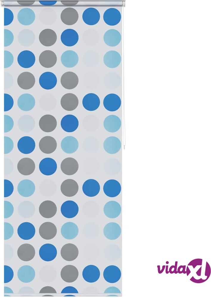 vidaXL Suihkun rullaverho 100x240 cm ympyrä vidaXL Suihkun rullaverho 100x240 cm ympyrä