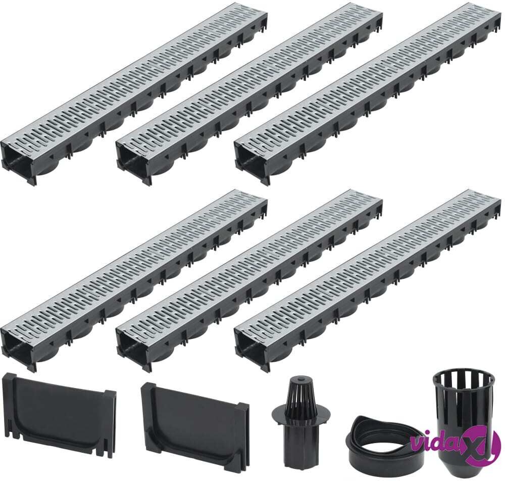 vidaXL Lattiakaivot 6 kpl galvanoitu teräs 6 m vidaXL Lattiakaivot 6 kpl galvanoitu teräs 6 m