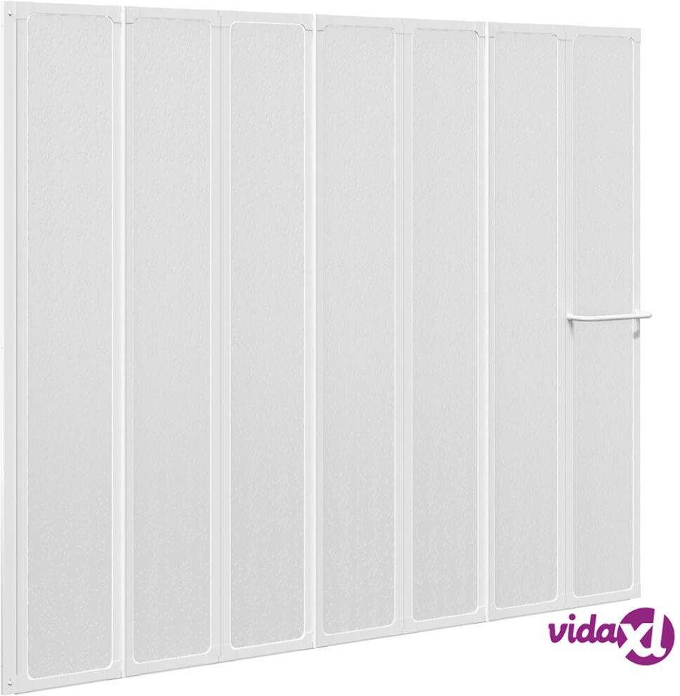 vidaXL Suihkuseinä 140 x 168 cm 7 Paneelia Kokoontaitettava vidaXL Suihkuseinä 140 x 168 cm 7 Paneelia Kokoontaitettava