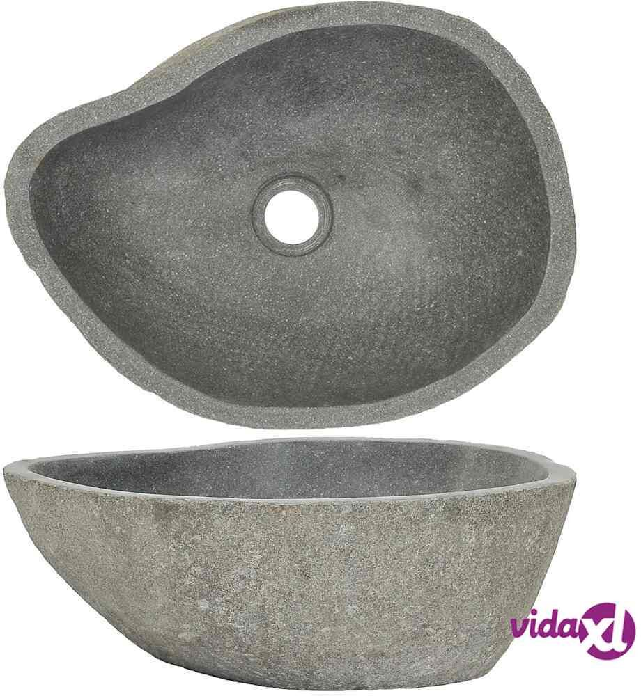 vidaXL Pesuallas jokikivi soikea 38-45 cm vidaXL Pesuallas jokikivi soikea 38-45 cm