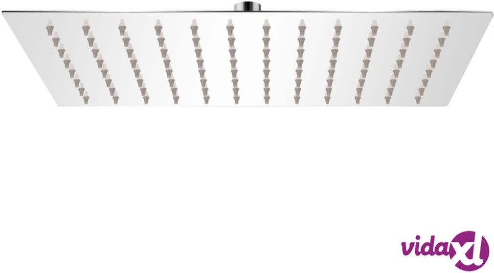 vidaXL Sade Suihkupää Ruostumaton Teräs 20x30 cm Suorakaide vidaXL Sade Suihkupää Ruostumaton Teräs 20x30 cm Suorakaide