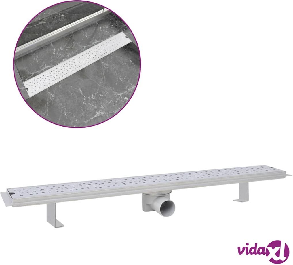vidaXL Lineaarinen Suihkukaivo Kupla 830x140 mm Ruostumaton Teräs vidaXL Lineaarinen Suihkukaivo Kupla 830x140 mm Ruostumaton Teräs