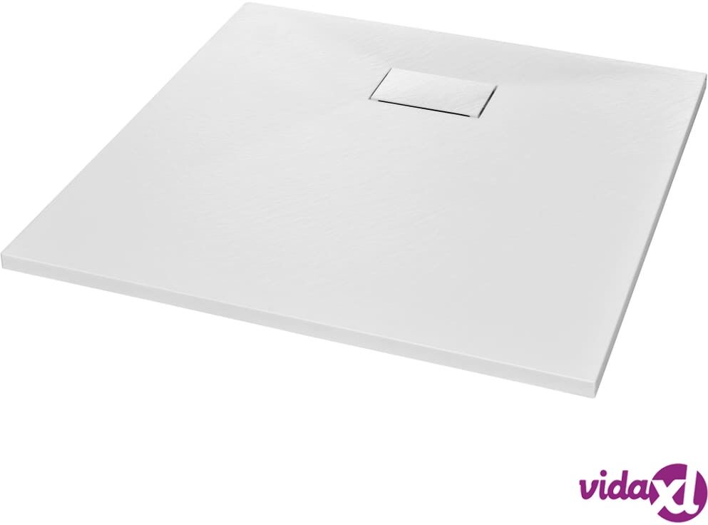 vidaXL Suihkualusta 80x80 cm SMC valkoinen vidaXL Suihkualusta 80x80 cm SMC valkoinen