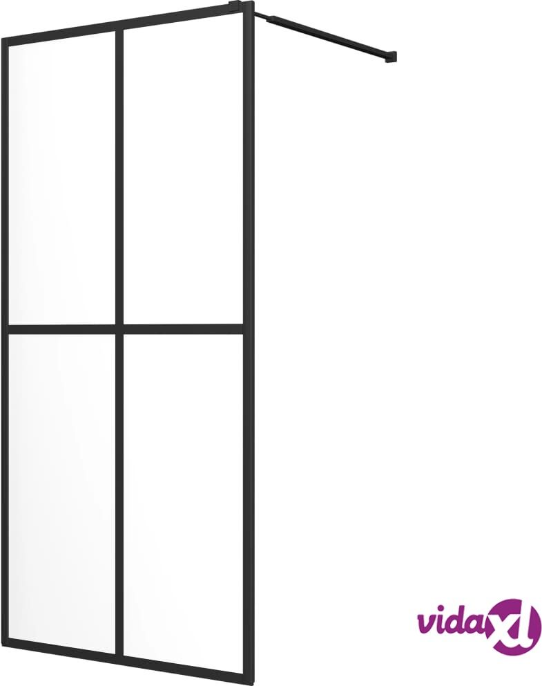 vidaXL Walk-in suihkun seinäke karkaistu lasi 118x190 cm vidaXL Walk-in suihkun seinäke karkaistu lasi 118x190 cm