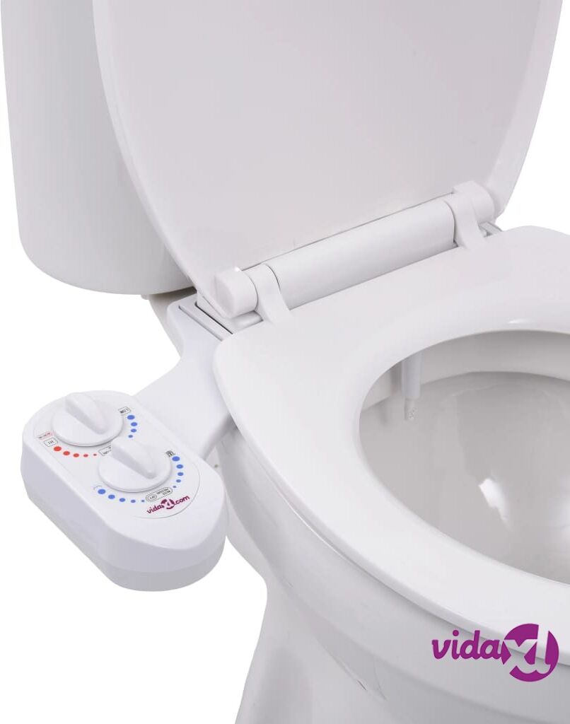 vidaXL Bidee WC-istuimen lisälaite kuuma ja kylmä vesi yksi suutin vidaXL Bidee WC-istuimen lisälaite kuuma ja kylmä vesi yksi suutin