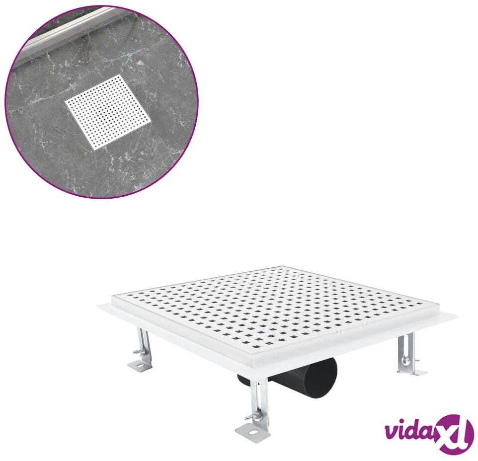 vidaXL Suihkukaivo 25x25 cm ruostumaton teräs vidaXL Suihkukaivo 25x25 cm ruostumaton teräs