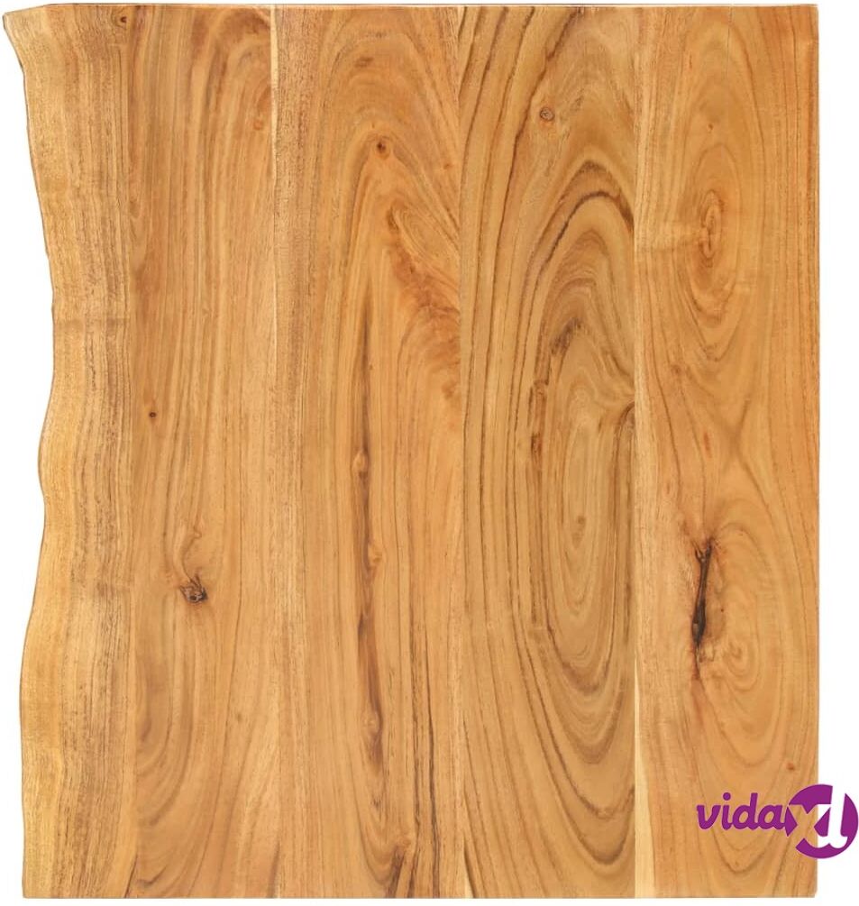 vidaXL Kylpyhuoneen peilipöydän levy täysi akaasiapuu 80x55x2,5 cm vidaXL Kylpyhuoneen peilipöydän levy täysi akaasiapuu 80x55x2,5 cm