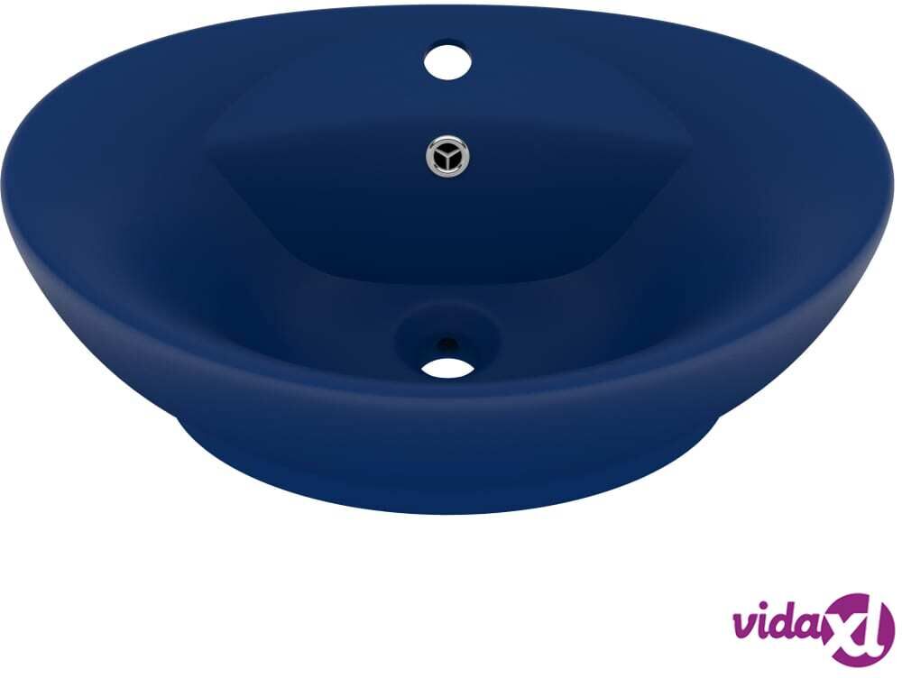 vidaXL Ylellinen pesuallas ovaali matta tummansin. 58,5x39 cm keraami vidaXL Ylellinen pesuallas ovaali matta tummansin. 58,5x39 cm keraami