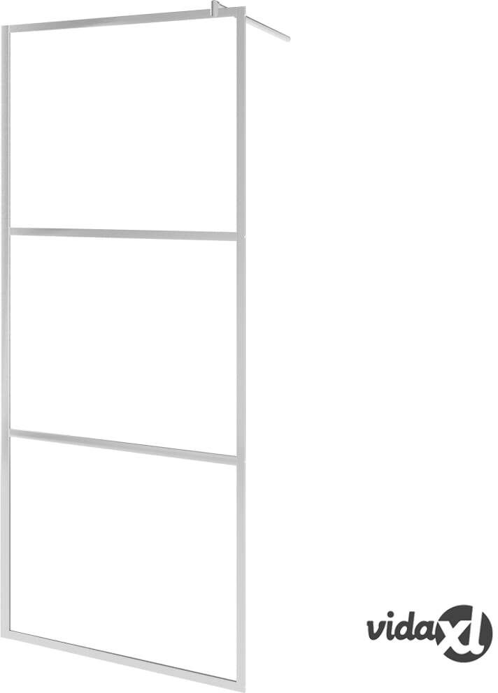 vidaXL Walk-in suihkun seinäke kirkas ESG-lasi 100x195 cm vidaXL Walk-in suihkun seinäke kirkas ESG-lasi 100x195 cm