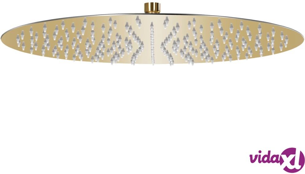 vidaXL Sade suihkupää ruostumaton teräs 40 cm pyöreä kulta vidaXL Sade suihkupää ruostumaton teräs 40 cm pyöreä kulta