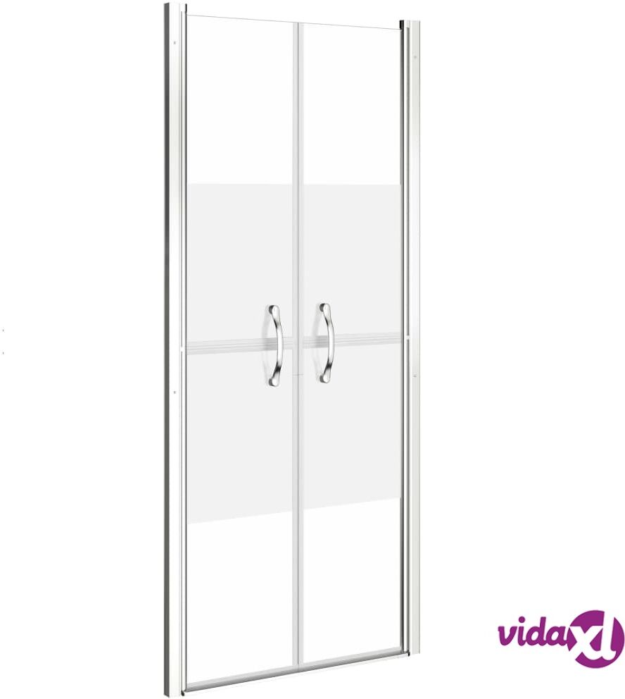 vidaXL Suihkuovi puoliksi huurrettu ESG 76x190 cm vidaXL Suihkuovi puoliksi huurrettu ESG 76x190 cm