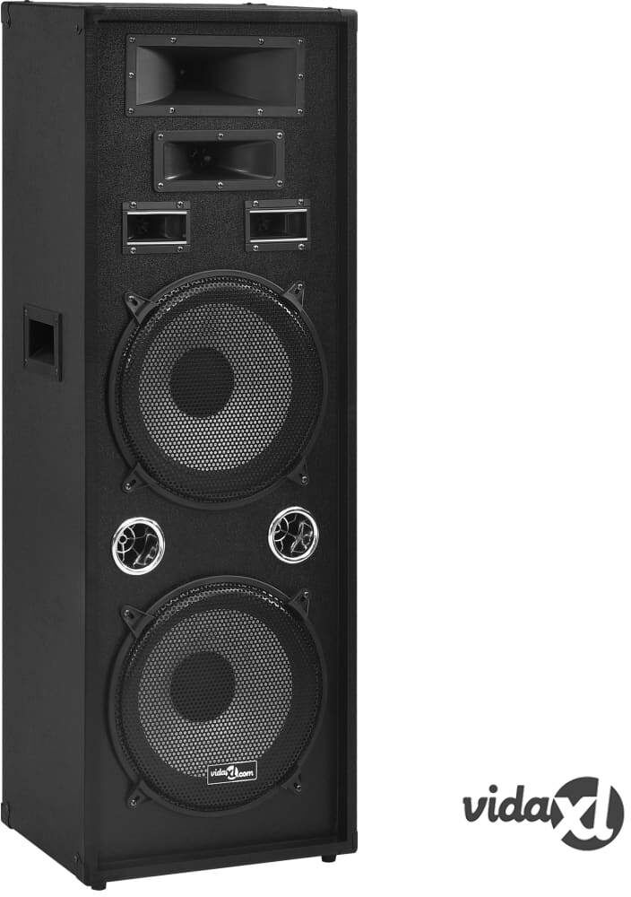 vidaXL Passiiviset Hi-Fi-lavakaiuttimet 1000 W musta vidaXL Passiiviset Hi-Fi-lavakaiuttimet 1000 W musta