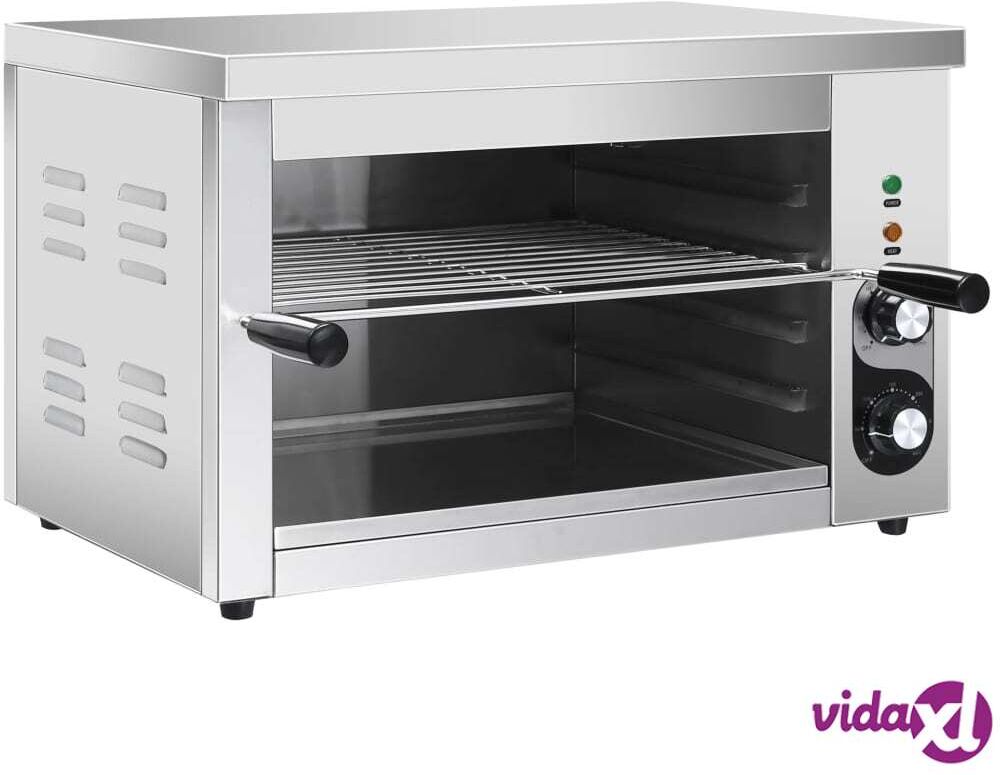 vidaXL Gastronorm Salamander sähkögrilli 3000 W ruostumaton teräs vidaXL Gastronorm Salamander sähkögrilli 3000 W ruostumaton teräs