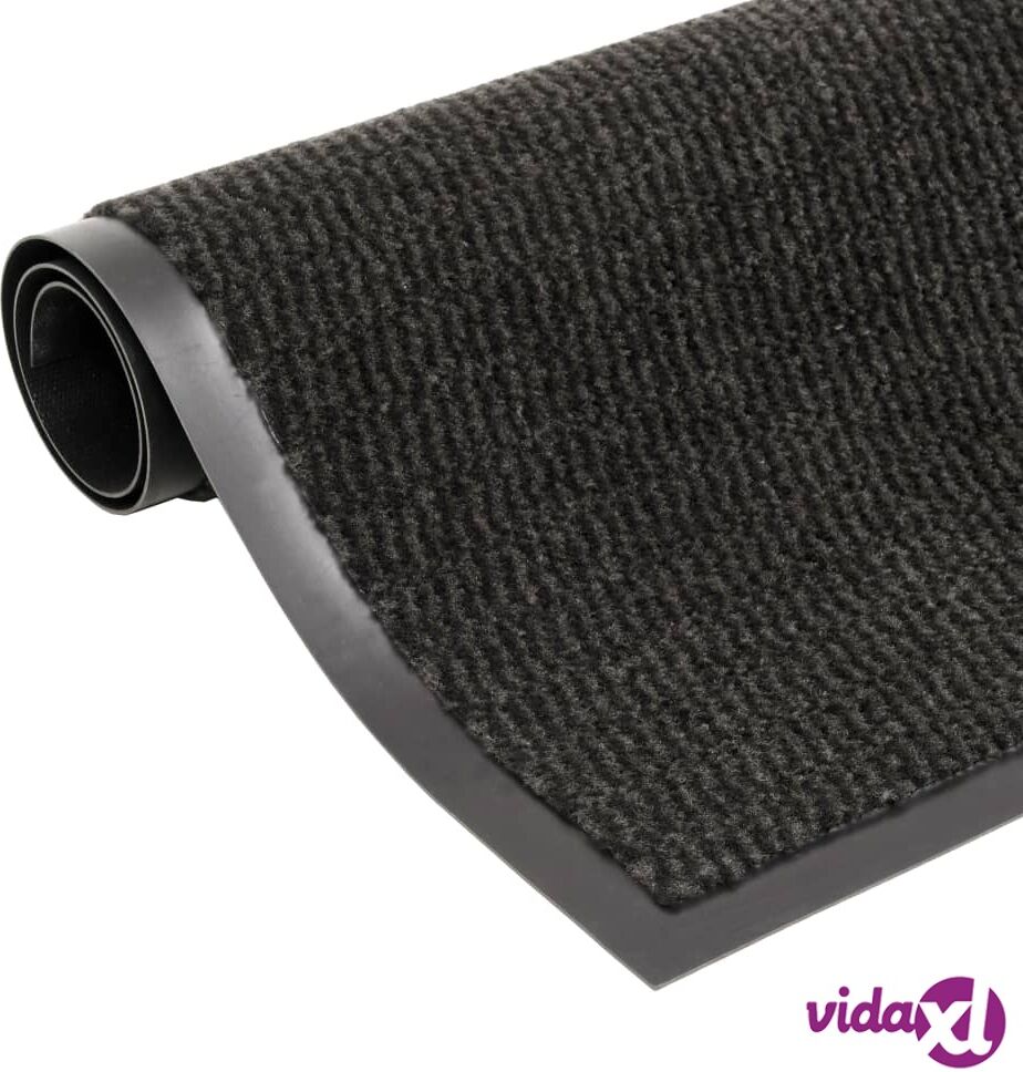 vidaXL Kuramatto suorakulmainen nukkapinta 60x90 cm musta vidaXL Kuramatto suorakulmainen nukkapinta 60x90 cm musta