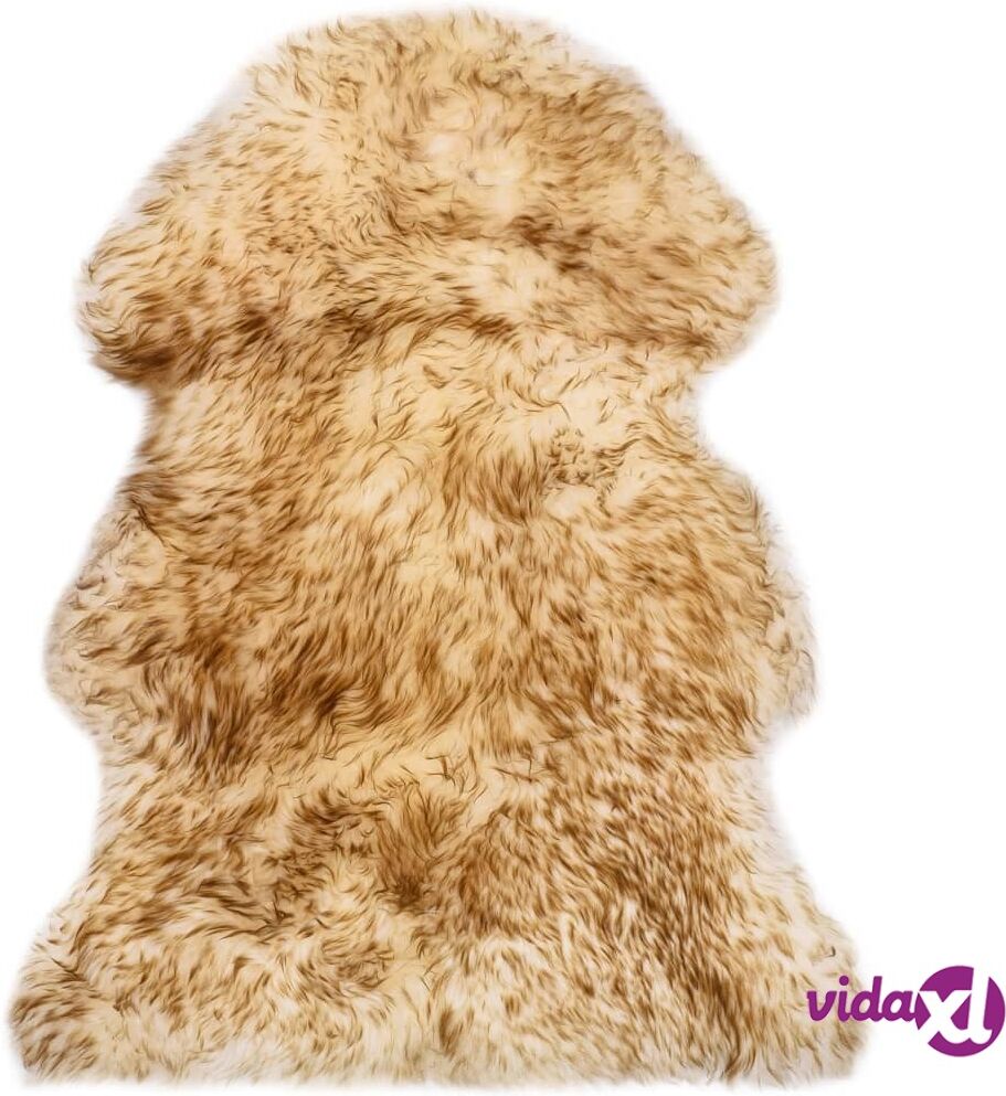 vidaXL Lampaannahkamatto 60x90 cm ruskea melange vidaXL Lampaannahkamatto 60x90 cm ruskea melange