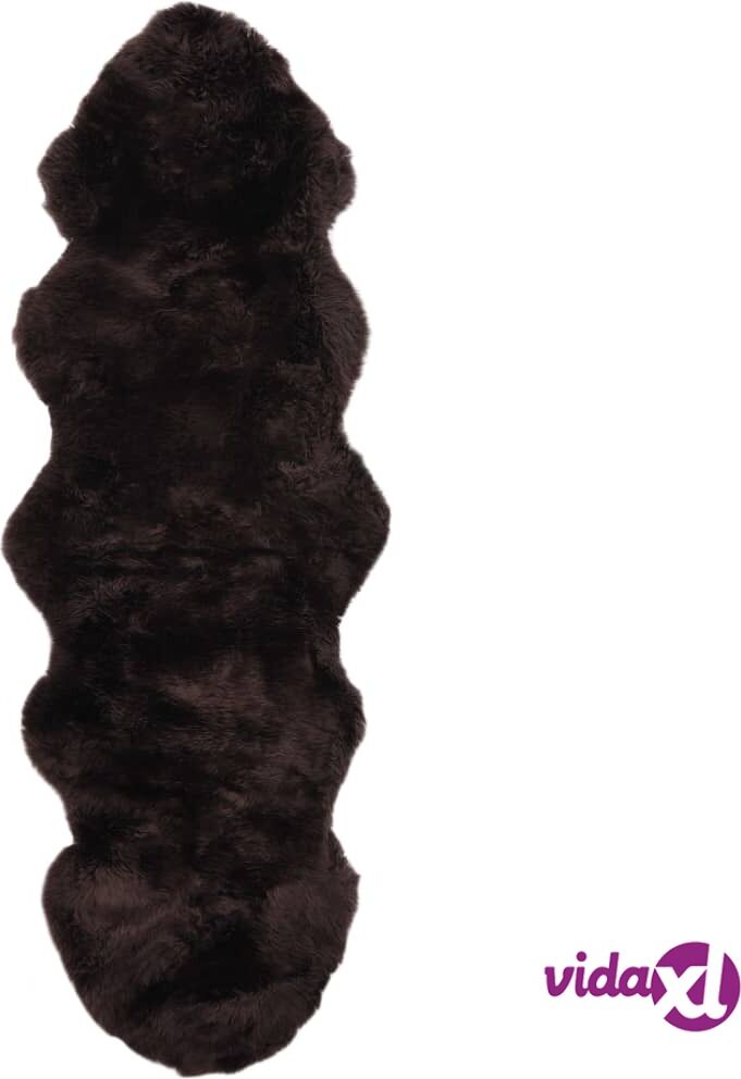 vidaXL Lampaannahkamatto 60x180 cm ruskea vidaXL Lampaannahkamatto 60x180 cm ruskea