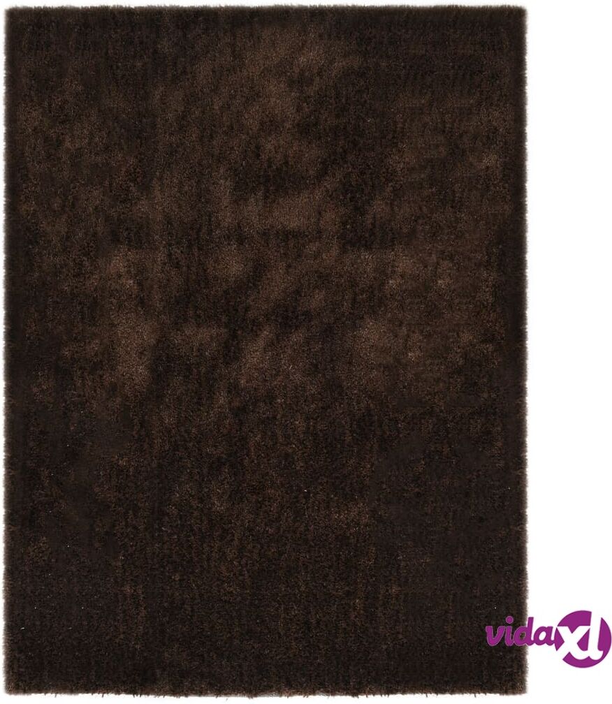vidaXL Shaggy-matto 160x230 cm ruskea vidaXL Shaggy-matto 160x230 cm ruskea