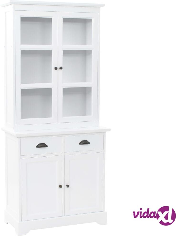 vidaXL Senkki 4 ovella MDF ja mänty 80x40x180 cm vidaXL Senkki 4 ovella MDF ja mänty 80x40x180 cm