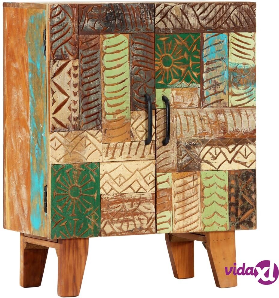 vidaXL Käsin veistetty senkki 60x30x75 cm täysi kierrätetty puu vidaXL Käsin veistetty senkki 60x30x75 cm täysi kierrätetty puu