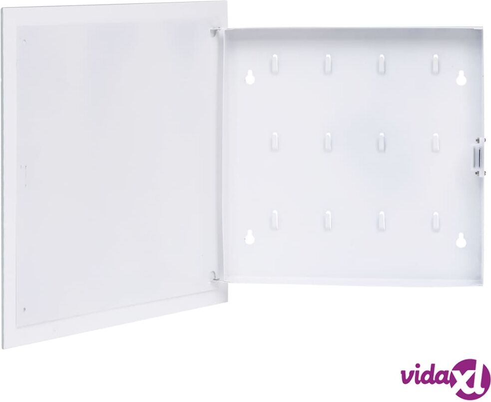 vidaXL Magneettinen avainkaappi valkoinen 35x35x5,5 cm vidaXL Magneettinen avainkaappi valkoinen 35x35x5,5 cm