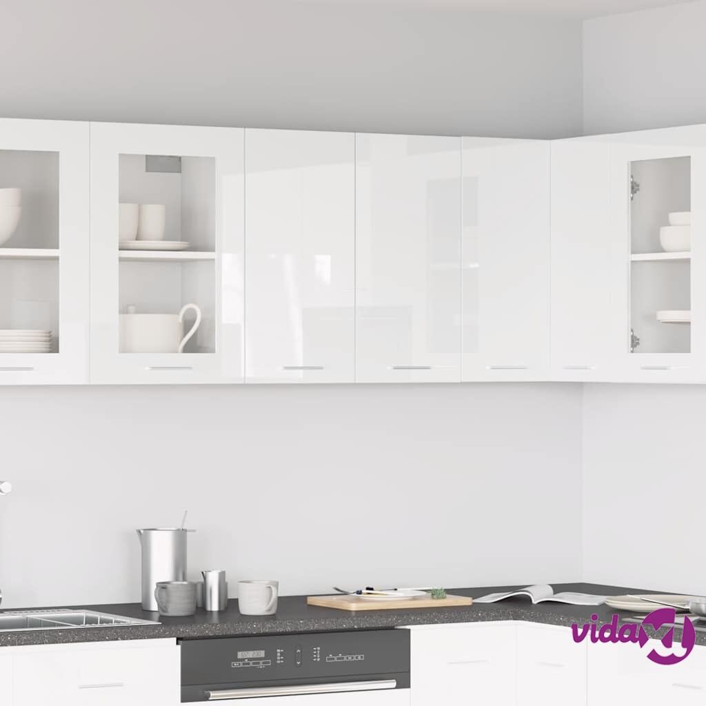 vidaXL Seinäkaappi korkeakiilto valkoinen 60x31x60 cm lastulevy vidaXL Seinäkaappi korkeakiilto valkoinen 60x31x60 cm lastulevy