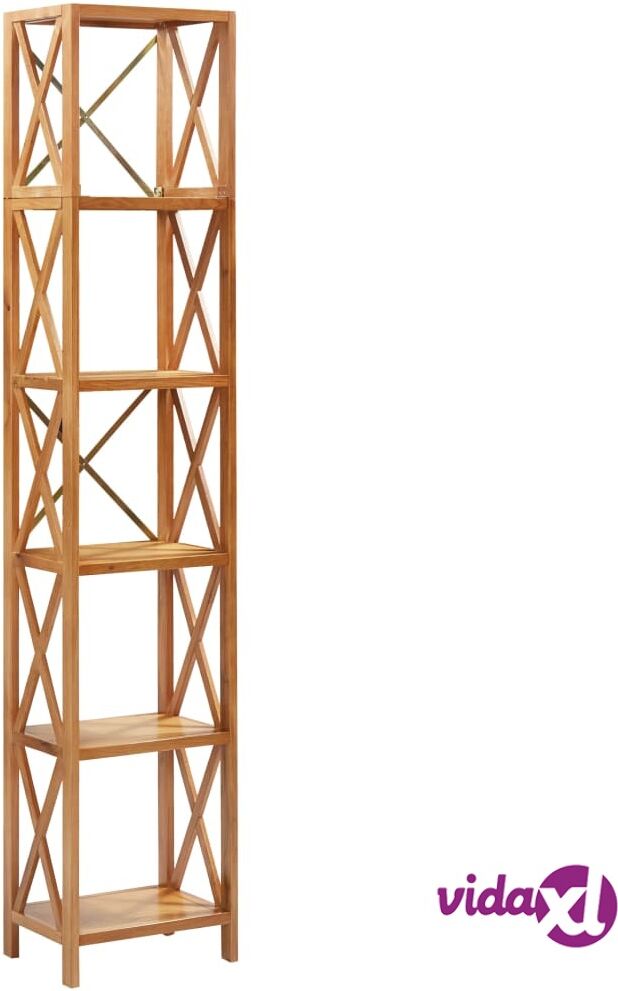 vidaXL Kirjahylly 6 tasoa 40x30x205 cm täystammi vidaXL Kirjahylly 6 tasoa 40x30x205 cm täystammi