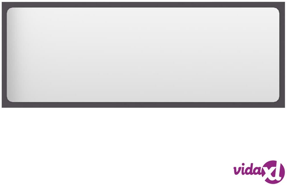 vidaXL Kylpyhuonepeili harmaa 100x1,5x37 cm lastulevy vidaXL Kylpyhuonepeili harmaa 100x1,5x37 cm lastulevy