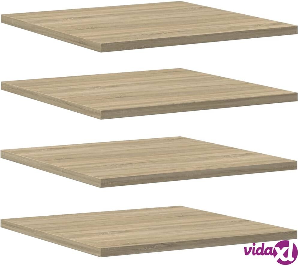 vidaXL Kirjahyllytasot 4 kpl Sonoma tammi 40x40x1,5 cm lastulevy vidaXL Kirjahyllytasot 4 kpl Sonoma tammi 40x40x1,5 cm lastulevy