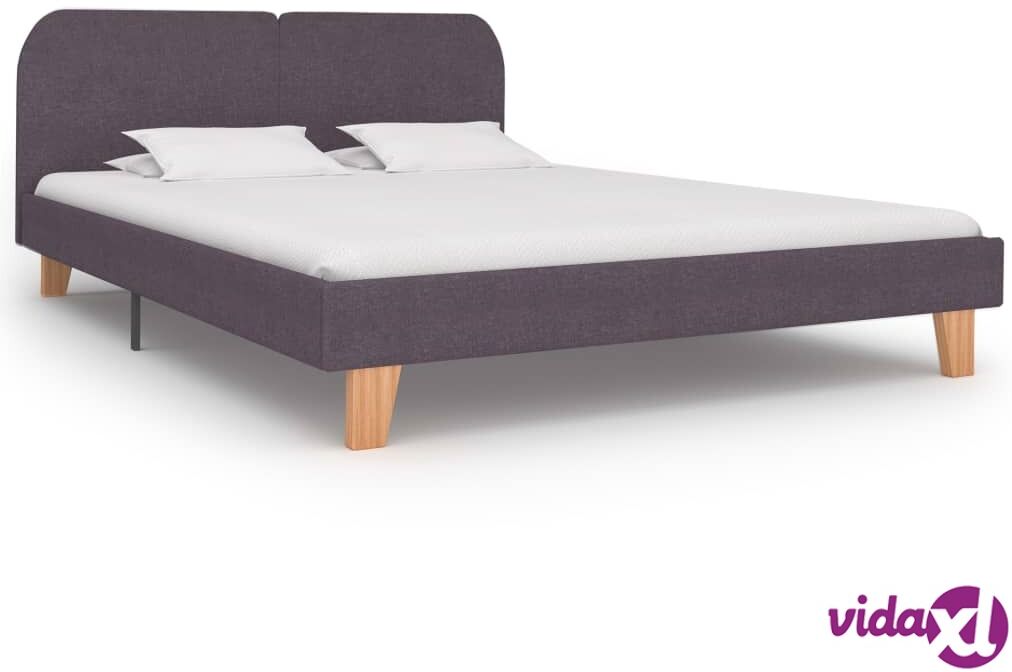 vidaXL Sängynrunko harmaanruskea kangas 150x200 cm vidaXL Sängynrunko harmaanruskea kangas 150x200 cm