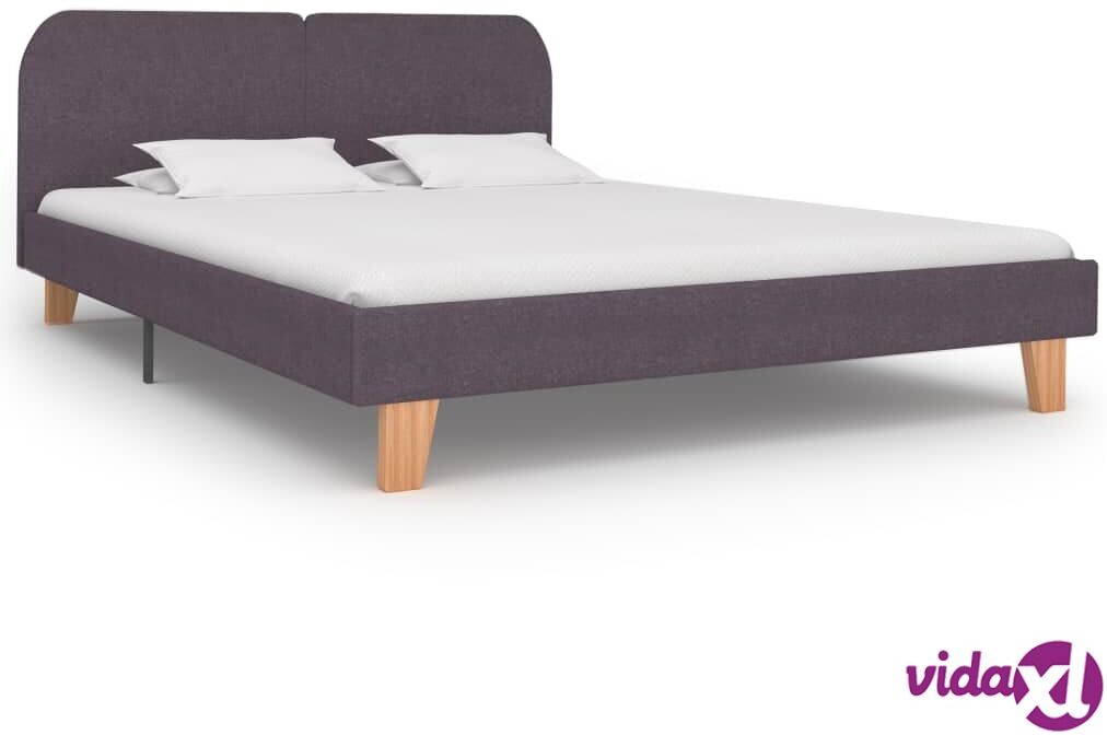 vidaXL Sängynrunko harmaanruskea kangas 180x200 cm vidaXL Sängynrunko harmaanruskea kangas 180x200 cm