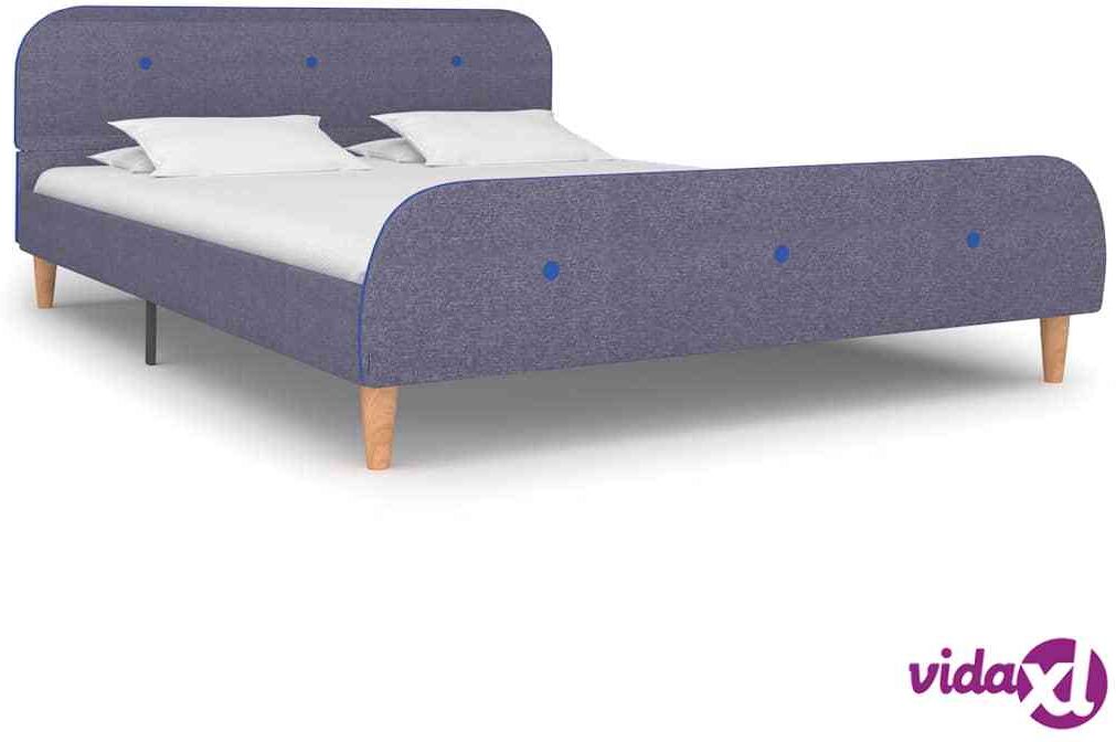 vidaXL Sängynrunko vaaleanharmaa kangas 135x190 cm vidaXL Sängynrunko vaaleanharmaa kangas 135x190 cm