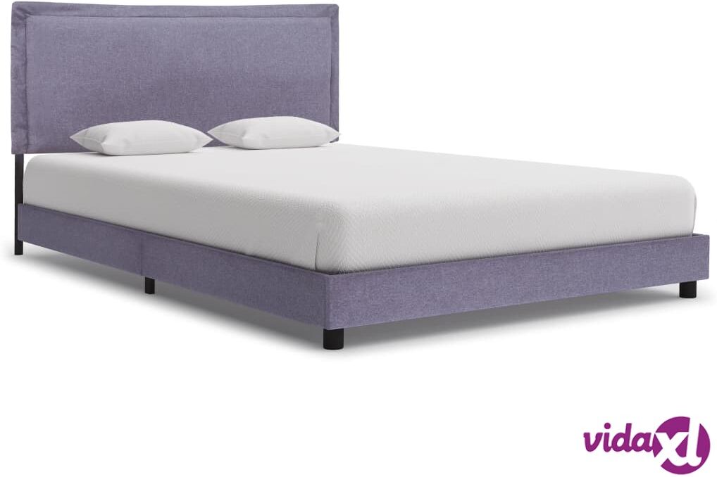 vidaXL Sängynrunko vaaleanharmaa kangas 120x190 cm vidaXL Sängynrunko vaaleanharmaa kangas 120x190 cm