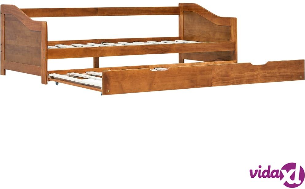 vidaXL Vuodesohvan runko hunajanruskea mänty 90x200 cm vidaXL Vuodesohvan runko hunajanruskea mänty 90x200 cm