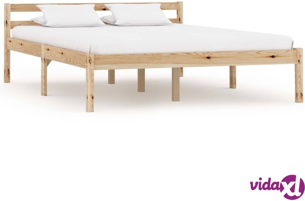 vidaXL Sängynrunko täysi mänty 140x200 cm vidaXL Sängynrunko täysi mänty 140x200 cm