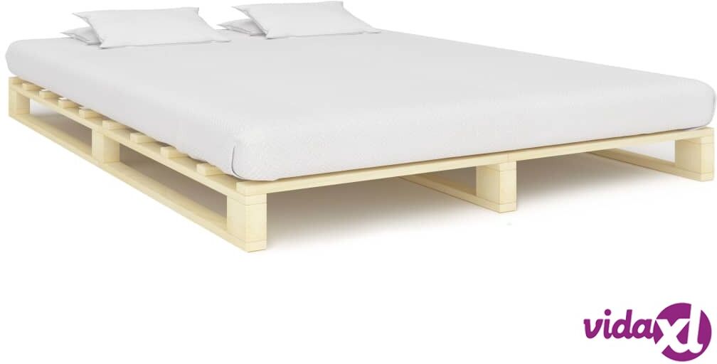 vidaXL Lavasängynrunko mänty 160x200 cm vidaXL Lavasängynrunko mänty 160x200 cm