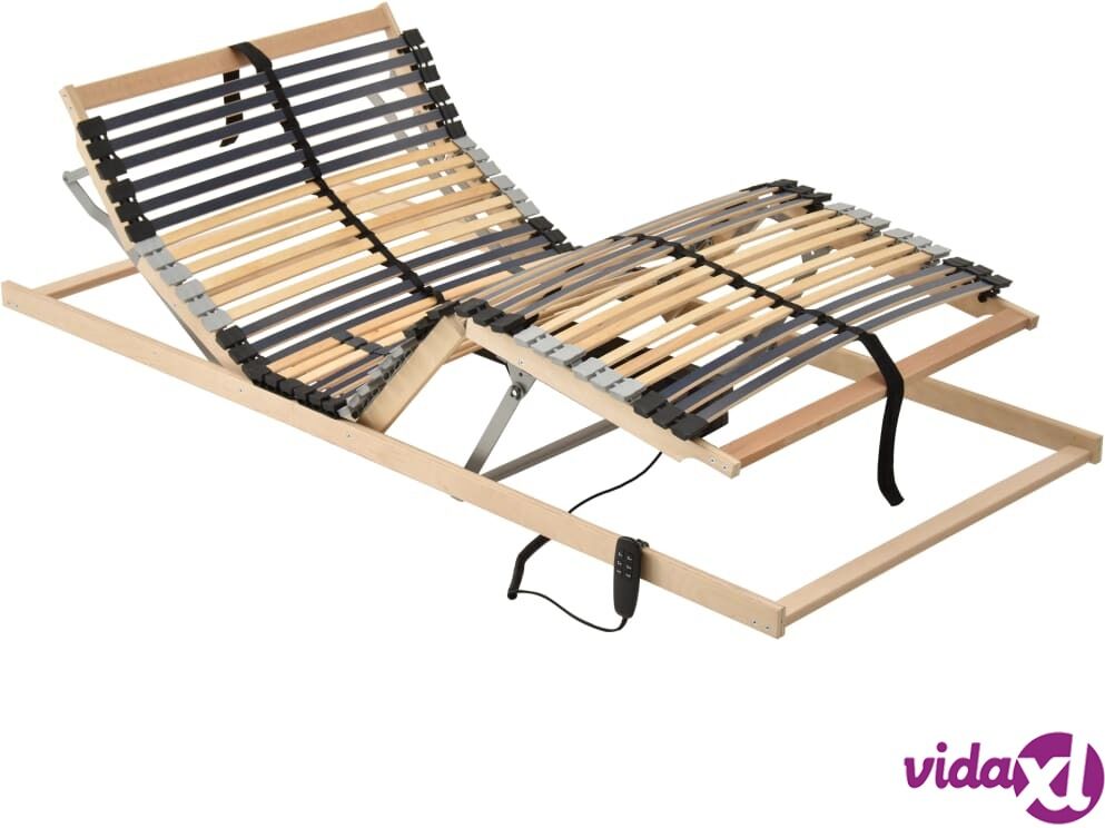 vidaXL Sähkökäyttöinen sälepohja 42 sälettä 7 vyöhykettä 80x200 cm vidaXL Sähkökäyttöinen sälepohja 42 sälettä 7 vyöhykettä 80x200 cm