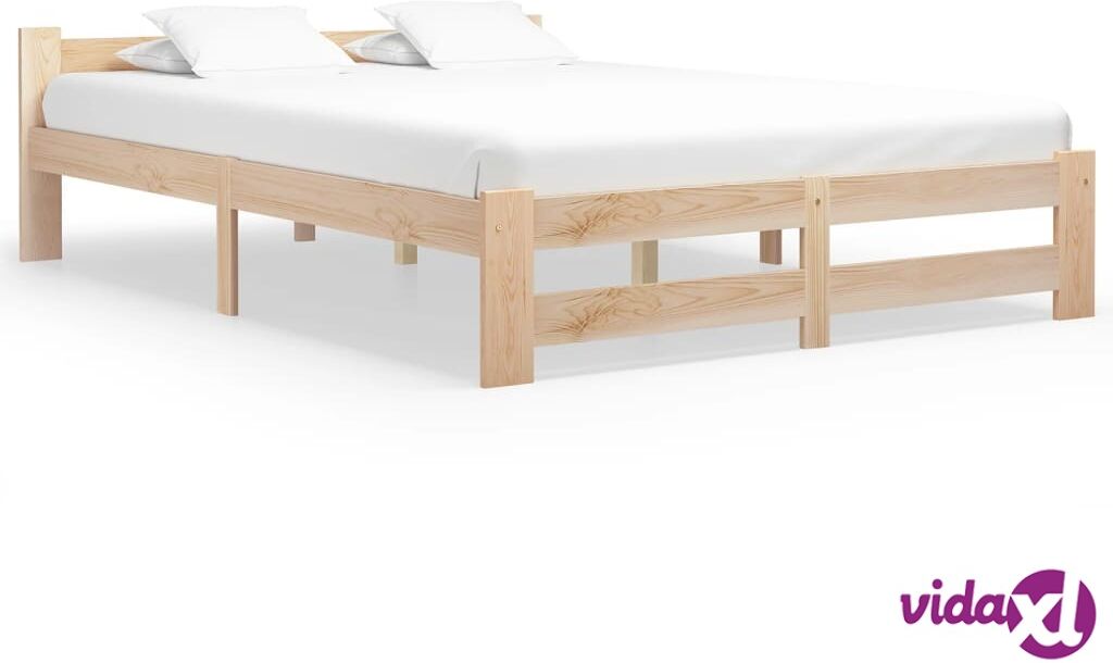 vidaXL Sängynrunko täysi mänty 120x200 cm vidaXL Sängynrunko täysi mänty 120x200 cm