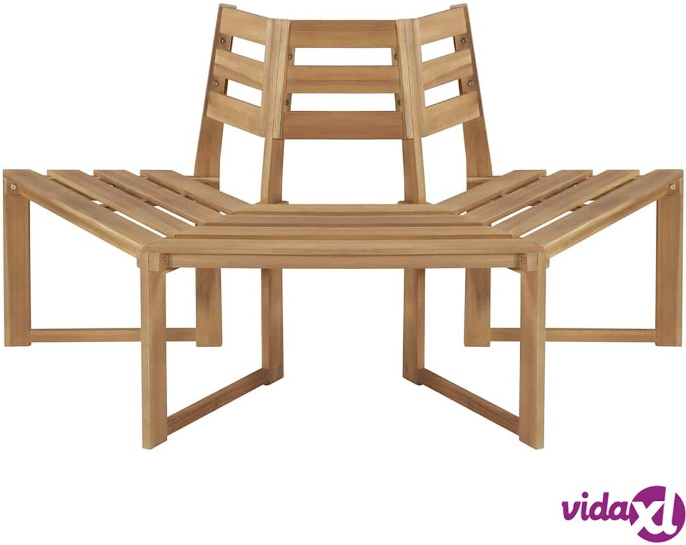 vidaXL Penkki puolikas kuusikolmio 160 cm akaasiapuu vidaXL Penkki puolikas kuusikolmio 160 cm akaasiapuu