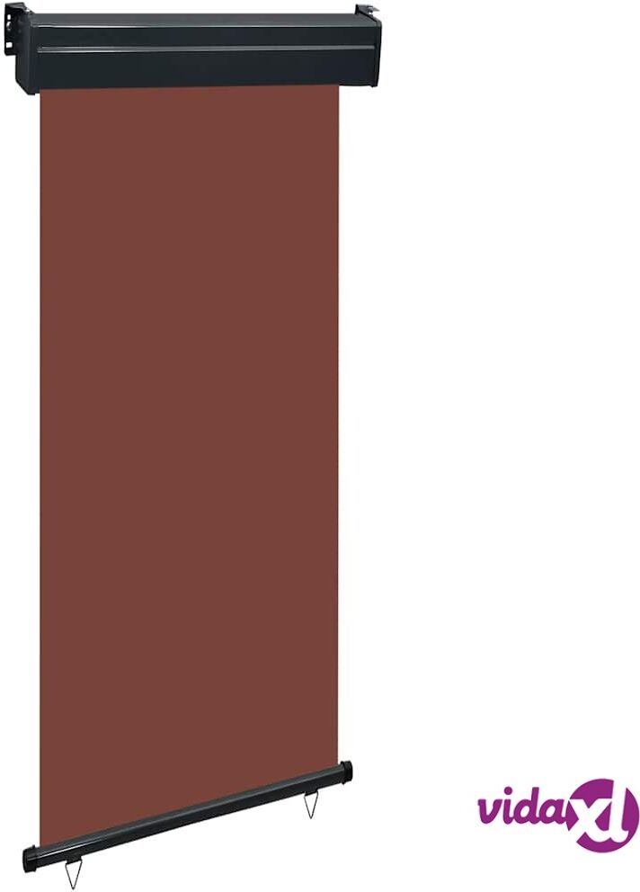 vidaXL Parvekkeen sivumarkiisi 100x250 cm ruskea vidaXL Parvekkeen sivumarkiisi 100x250 cm ruskea