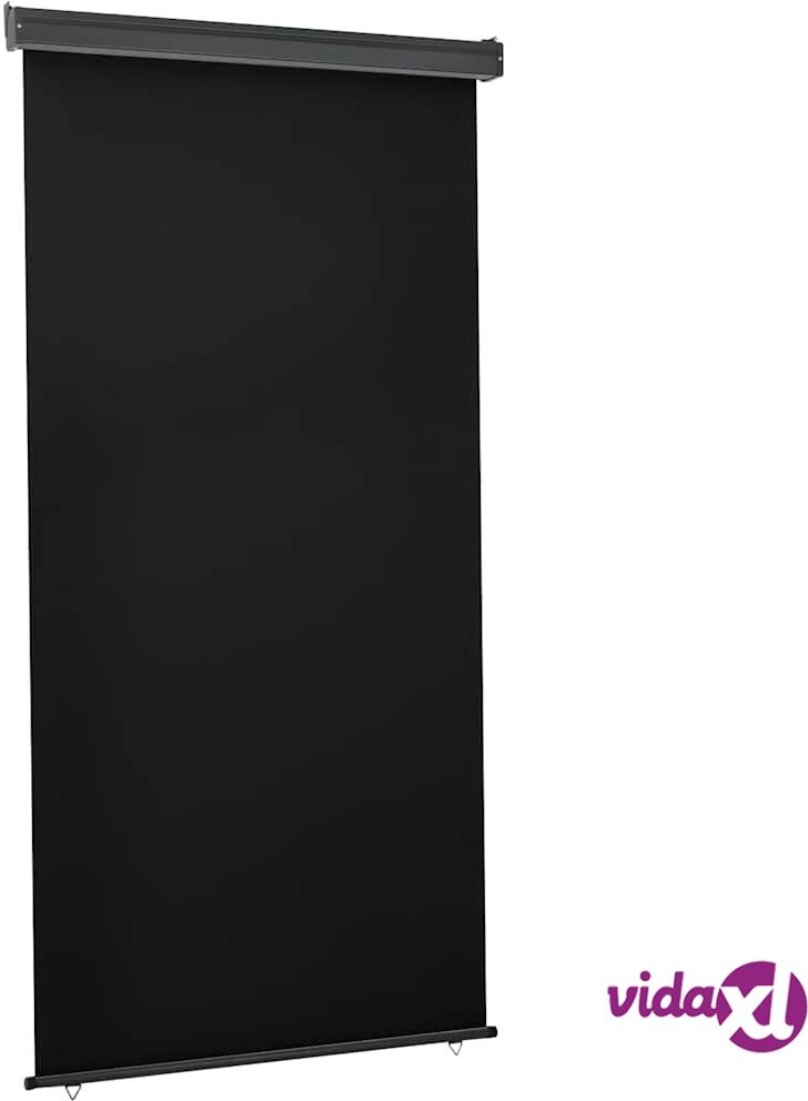 vidaXL Parvekkeen sivumarkiisi 120x250 cm musta vidaXL Parvekkeen sivumarkiisi 120x250 cm musta