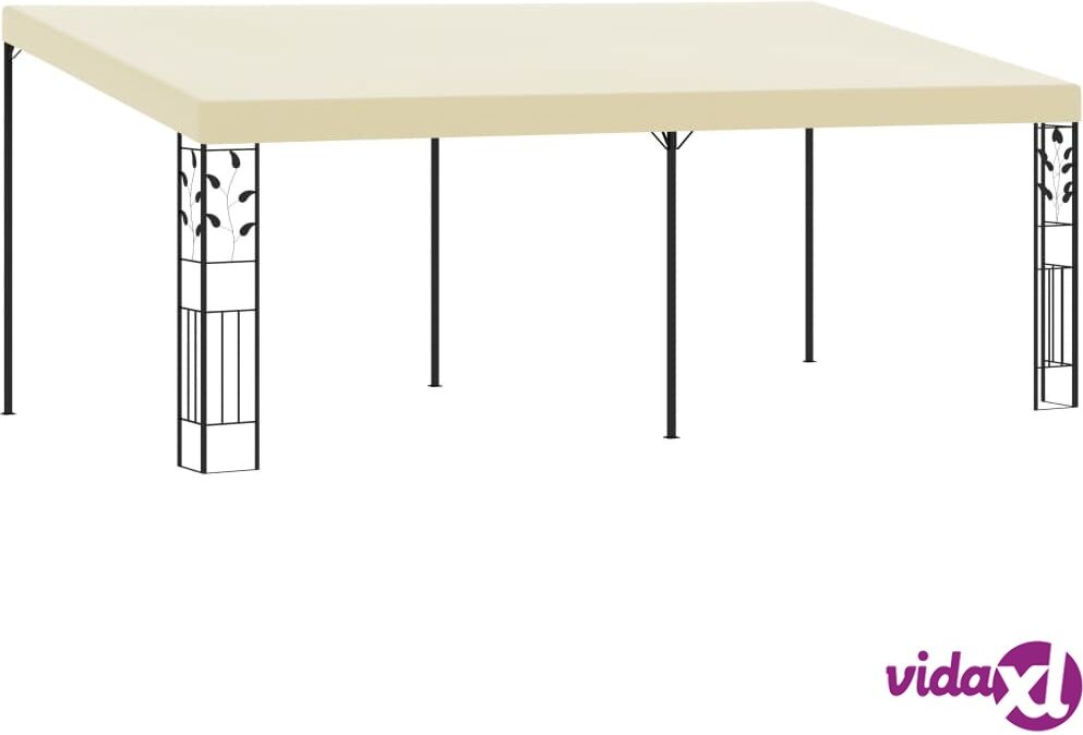 vidaXL Seinään kiinnitettävä huvimaja 6x3x2,5 m kerma vidaXL Seinään kiinnitettävä huvimaja 6x3x2,5 m kerma
