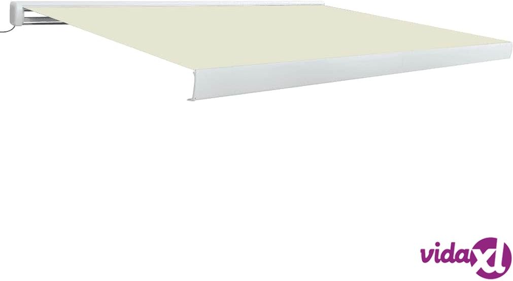 vidaXL Moottoroitu kasettimarkiisi 350x250 cm kerma vidaXL Moottoroitu kasettimarkiisi 350x250 cm kerma