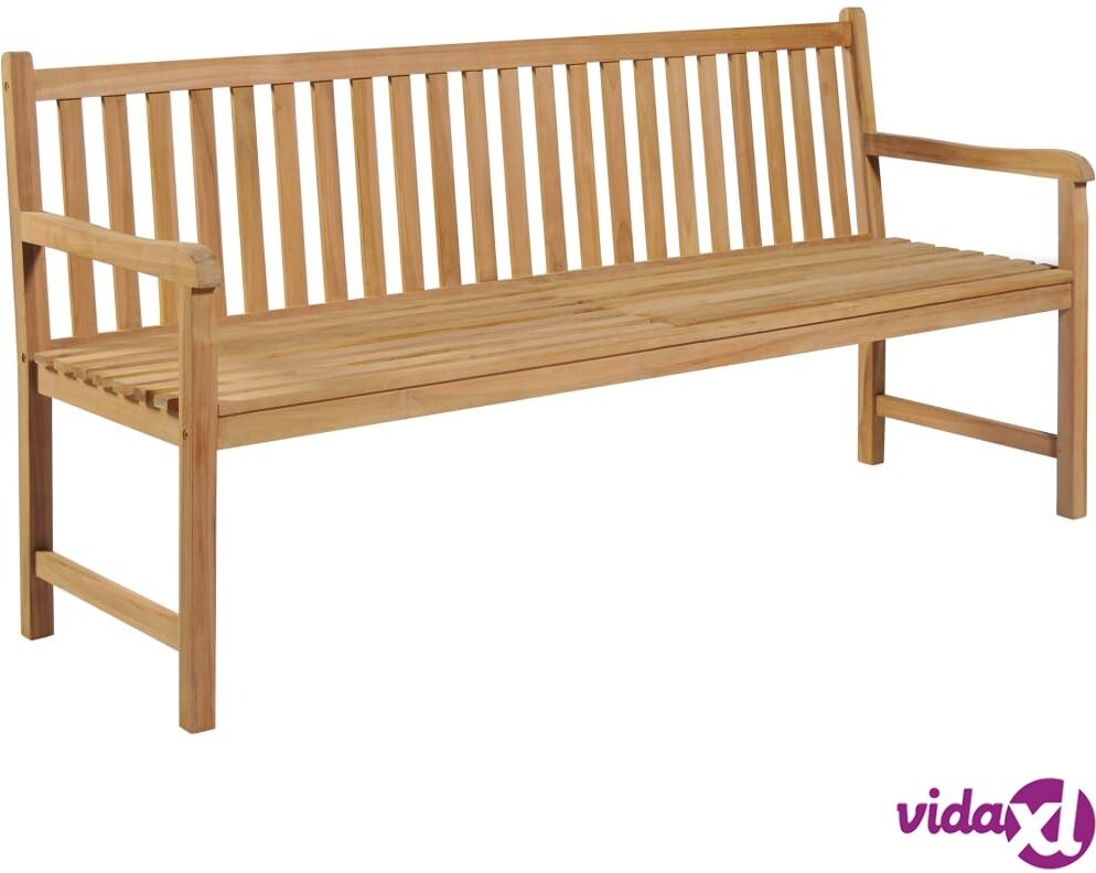 vidaXL Puutarhapenkki 175 cm täysi tiikki vidaXL Puutarhapenkki 175 cm täysi tiikki